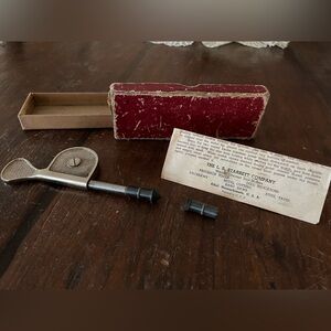 Vintage L.S. Starrett Revolution Counter,RPM Gauge or Speed Indicator Dial